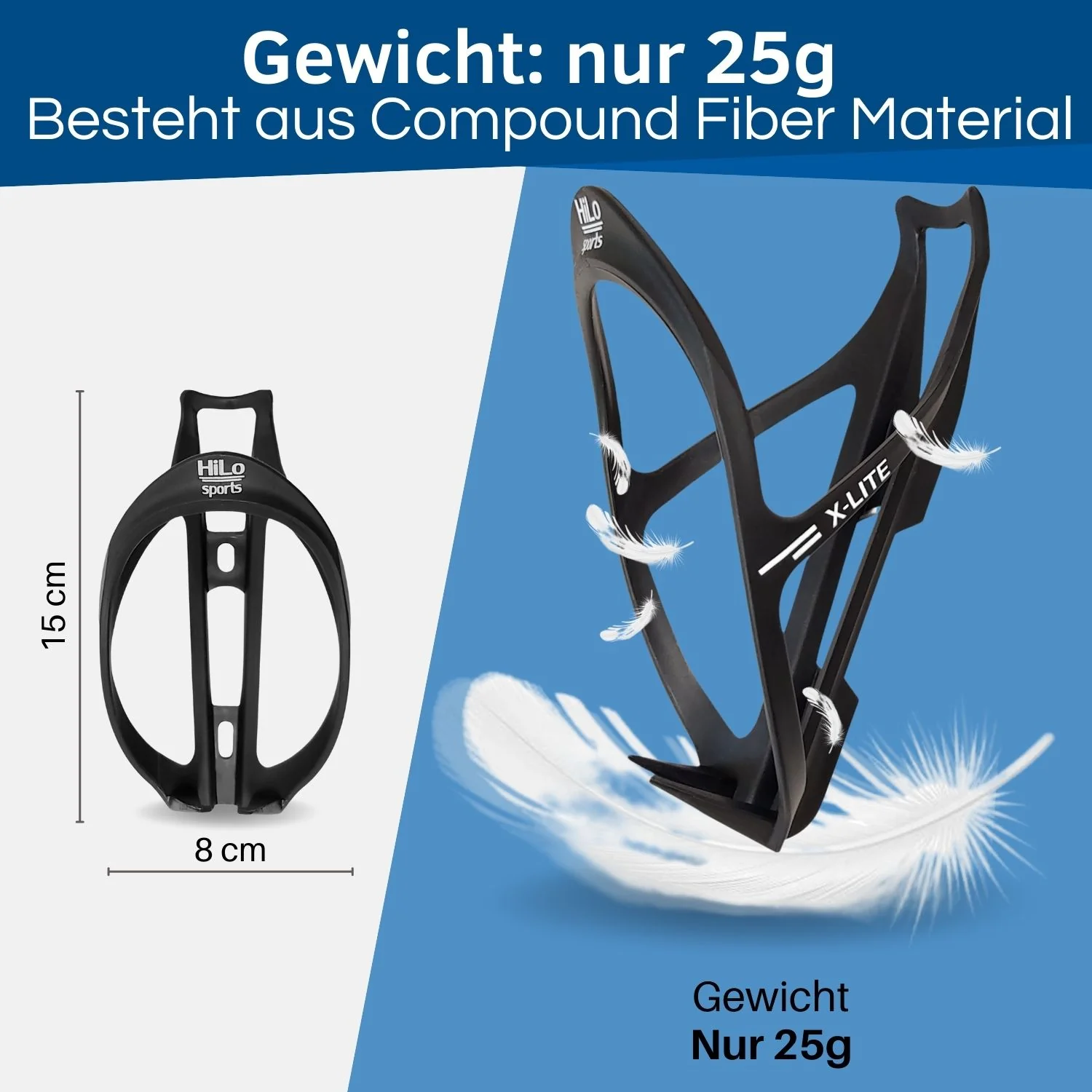 Fahrrad Flaschenhalter, Ultra fester Halt - Image 4