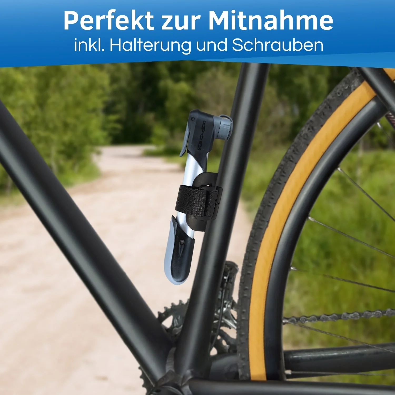 Fahrrad Minipumpe, Pocket Star Clever - Image 7