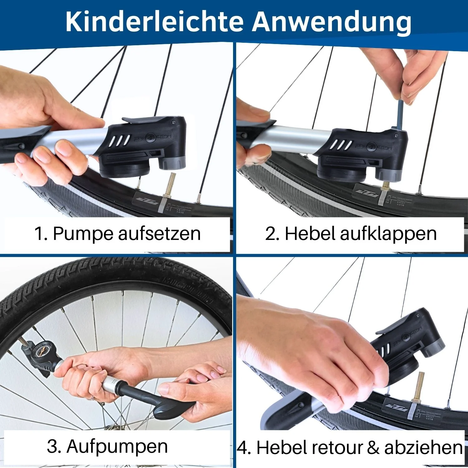 Fahrrad Minipumpe, Pointer - Image 6