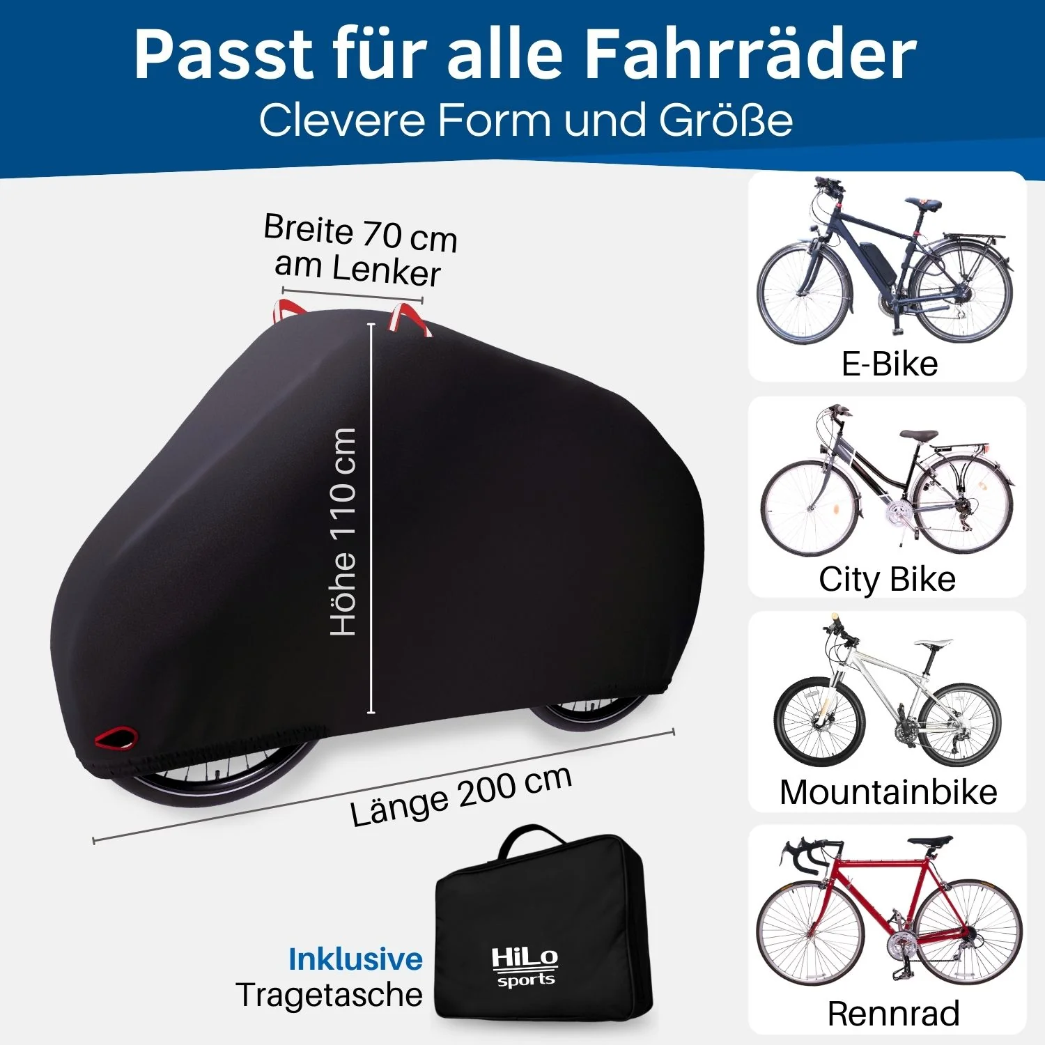 Fahrradabdeckung, für 1 Fahrrad - Image 4