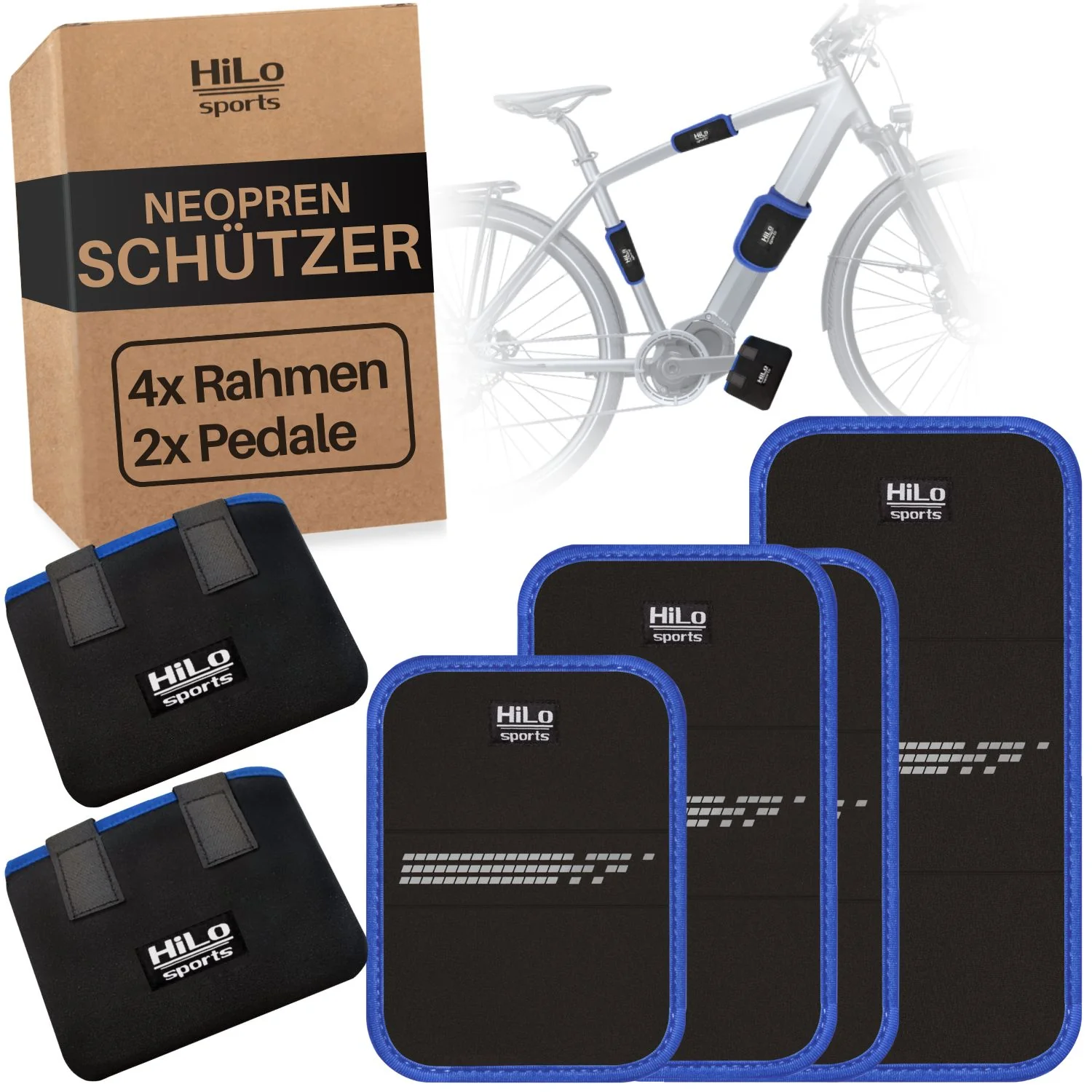 Rahmen- und Pedal Schutz Set